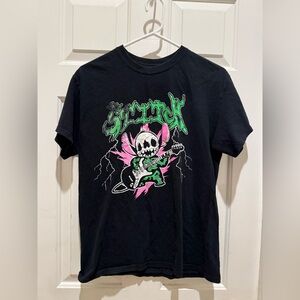 Disney Stitch Heavy Metal Guitar t shirt size medium